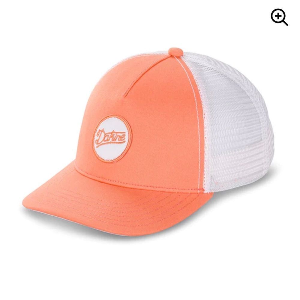 Dakine shoreline trucker hat coral cap